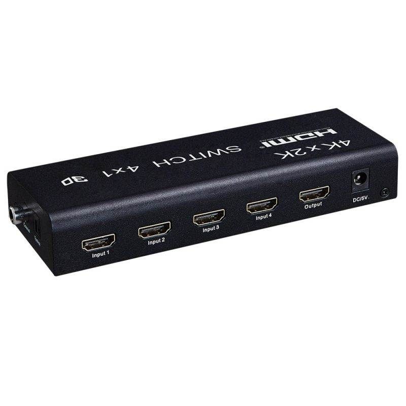Contable mareado Saludar 201-503-22 4x1 HDMI Switch Switcher 4 In 1 Out HDMI Splitter HDR 4K 60Hz