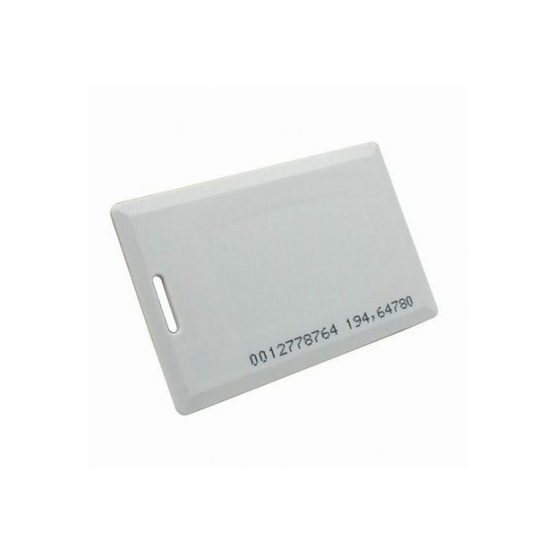 125KHz RFID Proximity ID Cards 0.8mm Thin For Access Control & Time Clock Use 