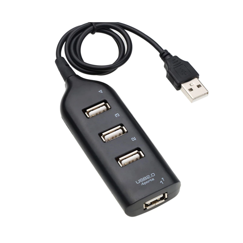 TTAA USB 3.0 HUB Splitter Extender 4 Port USB Data Hub with Individual Switch LED Light