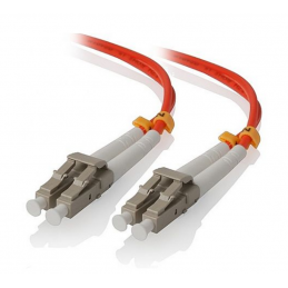 10M ST-LC Fiber Optic Patch Cable Corning Multimode Duplex 62.5/125 Orange OFNP 